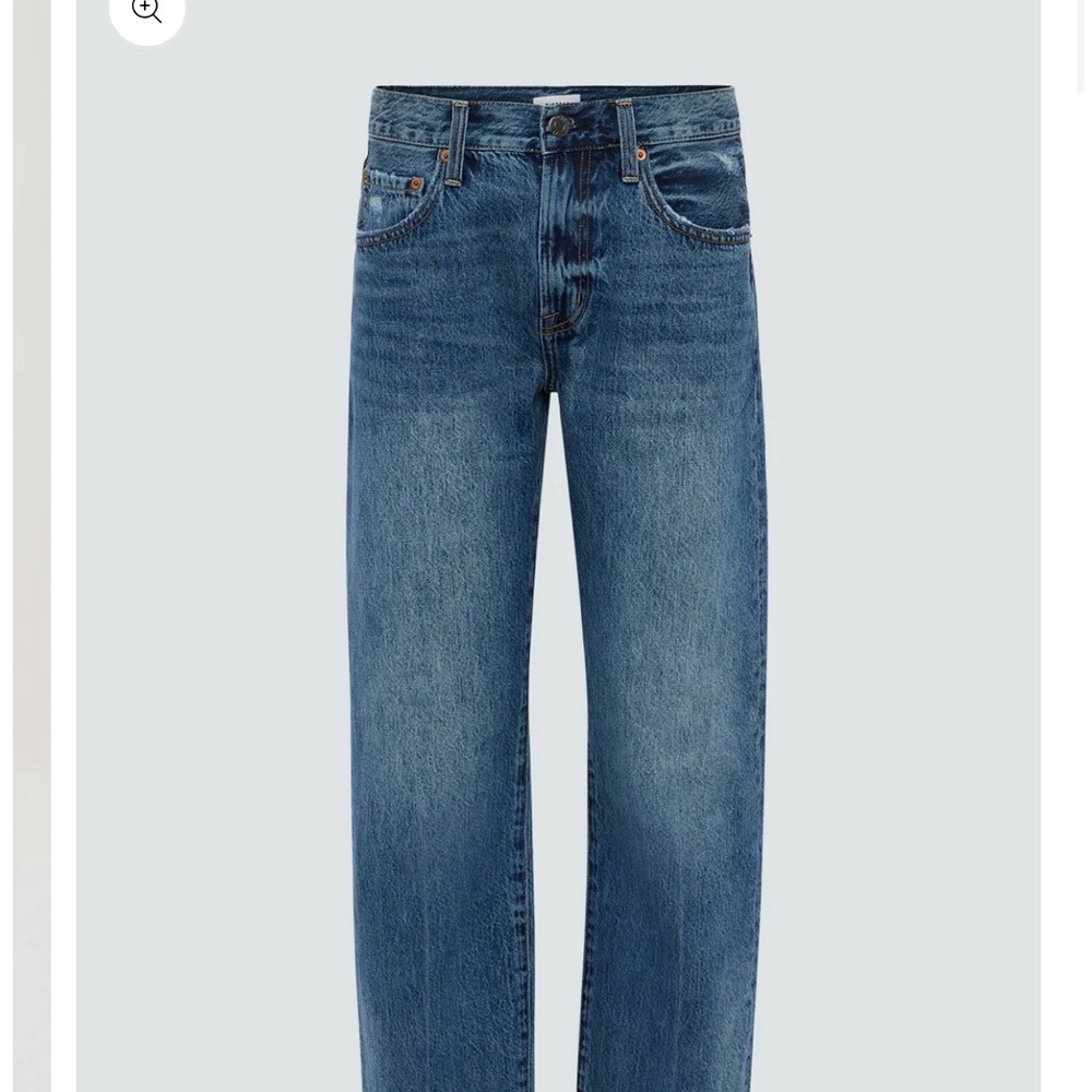 LEXI MID RISE BOWED STRAIGHT JEAN - ARTISAN Size 27